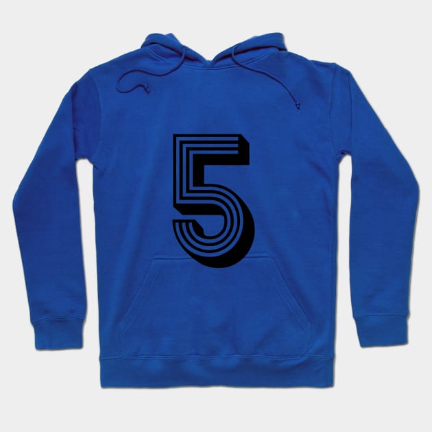 Mexican Team Sports # 5 - Black Hoodie by Unofficial Logo
